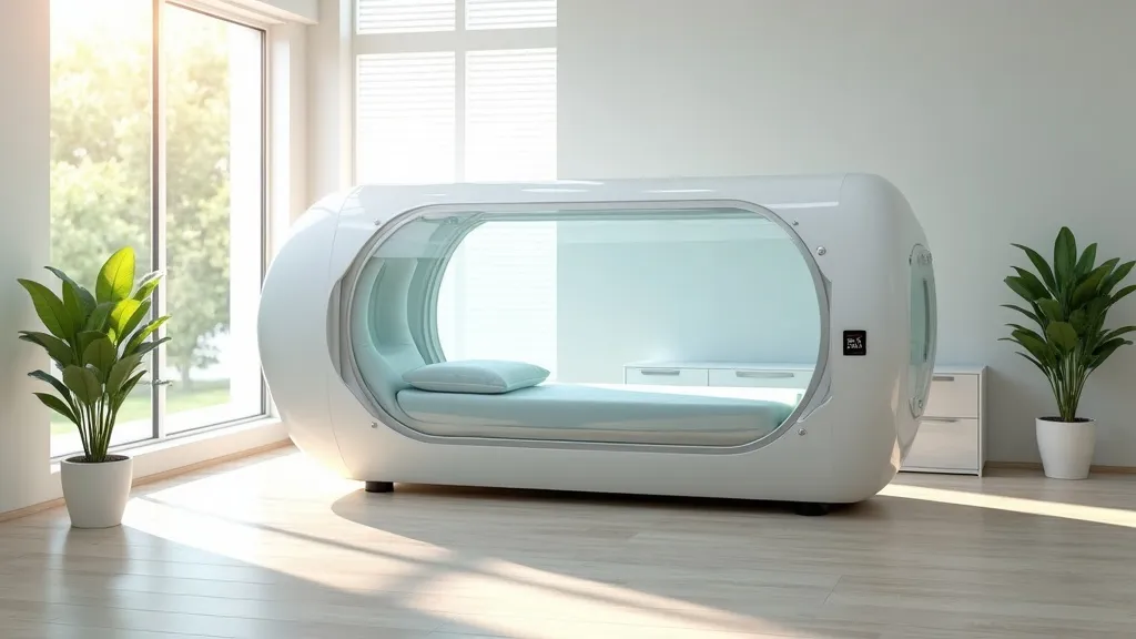 Hyperbaric oxygen therapy chamber at the Chico Hyperbaric Center